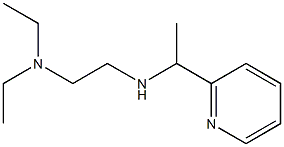 [2-(diethylamino)ethyl][1-(pyridin-2-yl)ethyl]amine Structure