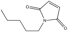 1-pentyl-2,5-dihydro-1H-pyrrole-2,5-dione 구조식 이미지