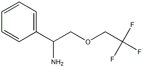 1-phenyl-2-(2,2,2-trifluoroethoxy)ethanamine Structure