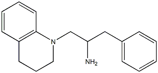 1-phenyl-3-(1,2,3,4-tetrahydroquinolin-1-yl)propan-2-amine 구조식 이미지