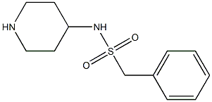 1-phenyl-N-piperidin-4-ylmethanesulfonamide 구조식 이미지