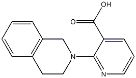 2-(1,2,3,4-tetrahydroisoquinolin-2-yl)pyridine-3-carboxylic acid Structure