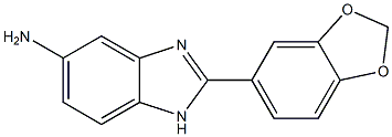 2-(1,3-benzodioxol-5-yl)-1H-benzimidazol-5-amine 구조식 이미지