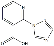 2-(1H-1,2,4-triazol-1-yl)pyridine-3-carboxylic acid 구조식 이미지