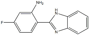 2-(1H-1,3-benzodiazol-2-yl)-5-fluoroaniline 구조식 이미지