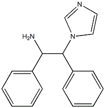 2-(1H-imidazol-1-yl)-1,2-diphenylethan-1-amine 구조식 이미지