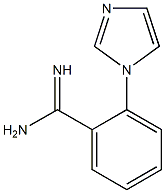 2-(1H-imidazol-1-yl)benzene-1-carboximidamide 구조식 이미지