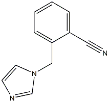 2-(1H-imidazol-1-ylmethyl)benzonitrile Structure