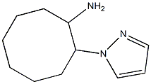 2-(1H-pyrazol-1-yl)cyclooctanamine 구조식 이미지