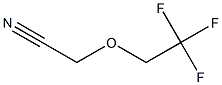 2-(2,2,2-trifluoroethoxy)acetonitrile Structure