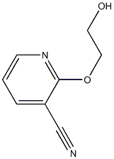 2-(2-hydroxyethoxy)pyridine-3-carbonitrile 구조식 이미지