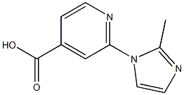 2-(2-methyl-1H-imidazol-1-yl)pyridine-4-carboxylic acid Structure