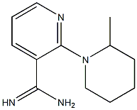 2-(2-methylpiperidin-1-yl)pyridine-3-carboximidamide 구조식 이미지