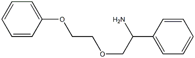 2-(2-phenoxyethoxy)-1-phenylethan-1-amine 구조식 이미지