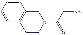 2-(3,4-dihydroisoquinolin-2(1H)-yl)-2-oxoethanamine 구조식 이미지