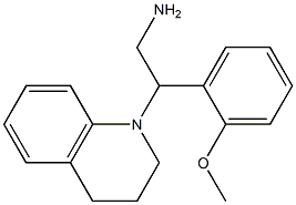 2-(3,4-dihydroquinolin-1(2H)-yl)-2-(2-methoxyphenyl)ethanamine 구조식 이미지