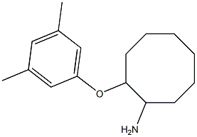 2-(3,5-dimethylphenoxy)cyclooctan-1-amine 구조식 이미지