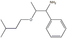 2-(3-methylbutoxy)-1-phenylpropan-1-amine Structure