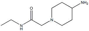 2-(4-aminopiperidin-1-yl)-N-ethylacetamide Structure