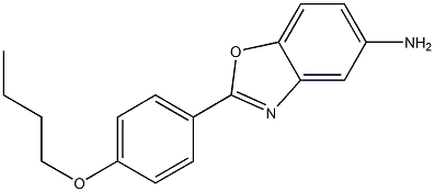 2-(4-butoxyphenyl)-1,3-benzoxazol-5-amine Structure