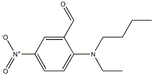 2-[butyl(ethyl)amino]-5-nitrobenzaldehyde Structure