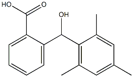 2-[hydroxy(2,4,6-trimethylphenyl)methyl]benzoic acid 구조식 이미지