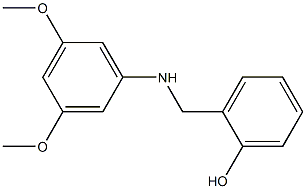 2-{[(3,5-dimethoxyphenyl)amino]methyl}phenol Structure