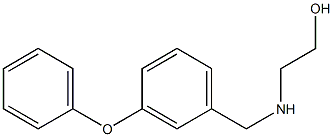 2-{[(3-phenoxyphenyl)methyl]amino}ethan-1-ol 구조식 이미지