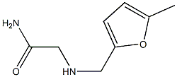 2-{[(5-methyl-2-furyl)methyl]amino}acetamide Structure