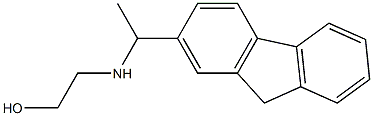 2-{[1-(9H-fluoren-2-yl)ethyl]amino}ethan-1-ol 구조식 이미지