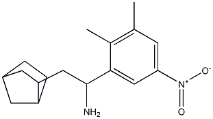 2-{bicyclo[2.2.1]heptan-2-yl}-1-(2,3-dimethyl-5-nitrophenyl)ethan-1-amine Structure