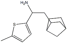 2-{bicyclo[2.2.1]heptan-2-yl}-1-(5-methylthiophen-2-yl)ethan-1-amine 구조식 이미지