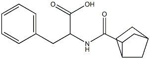 2-{bicyclo[2.2.1]heptan-2-ylformamido}-3-phenylpropanoic acid Structure