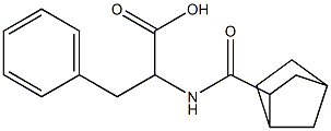 2-{bicyclo[2.2.1]heptan-2-ylformamido}-3-phenylpropanoic acid 구조식 이미지