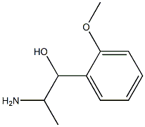 2-amino-1-(2-methoxyphenyl)propan-1-ol 구조식 이미지