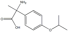 2-amino-2-(4-isopropoxyphenyl)propanoic acid Structure