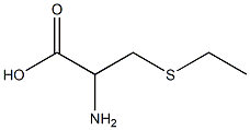 2-amino-3-(ethylthio)propanoic acid 구조식 이미지