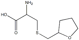 2-amino-3-[(tetrahydrofuran-2-ylmethyl)thio]propanoic acid Structure