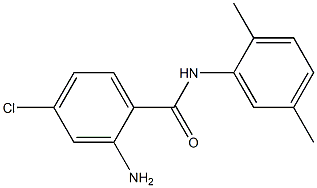 2-amino-4-chloro-N-(2,5-dimethylphenyl)benzamide Structure