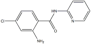 2-amino-4-chloro-N-pyridin-2-ylbenzamide Structure