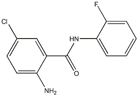 2-amino-5-chloro-N-(2-fluorophenyl)benzamide 구조식 이미지