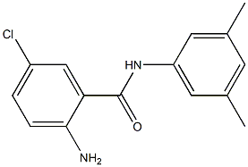 2-amino-5-chloro-N-(3,5-dimethylphenyl)benzamide 구조식 이미지