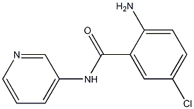 2-amino-5-chloro-N-pyridin-3-ylbenzamide 구조식 이미지