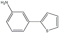 3-thien-2-ylaniline Structure