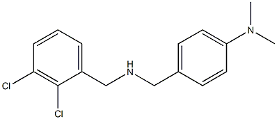 4-({[(2,3-dichlorophenyl)methyl]amino}methyl)-N,N-dimethylaniline 구조식 이미지