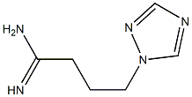 4-(1H-1,2,4-triazol-1-yl)butanimidamide Structure