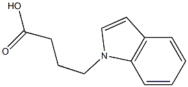 4-(1H-indol-1-yl)butanoic acid Structure