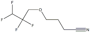 4-(2,2,3,3-tetrafluoropropoxy)butanenitrile Structure