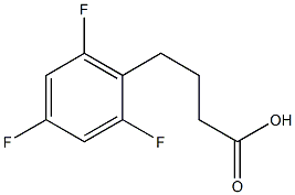 4-(2,4,6-trifluorophenyl)butanoic acid Structure