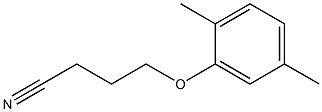 4-(2,5-dimethylphenoxy)butanenitrile Structure